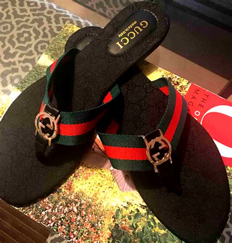 gucci flip flop replicas|Gucci Flip Flops for cheap.